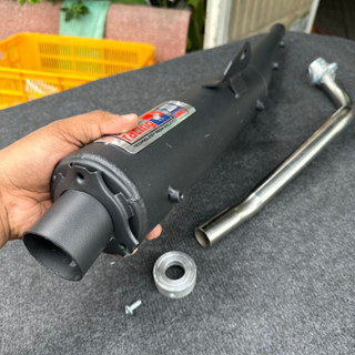 Pô UMA V4 Móc Nỉ họng 49 (Kèm Tiêu) kèm cổ cho Wave Sirius