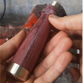 Cán Tua Vít Dài 13cm - Cán Không (cán khắc ghi chú: màu gỗ + hình)