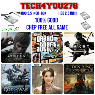 Ổ CỨNG HDD GAME 2.5 INCH 2TB | 1TB | 500GB |  GAME THEO YÊU CẦU KÈM BOX CHO LAPTOP PC DÀNH CHO CÁC GAMER 100% GOOD