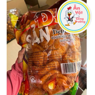 Gói bò miếng vừng tẩm vị đặc sản ngọc quỳnh, bánh bò vừng tẩm vị gói siêu to