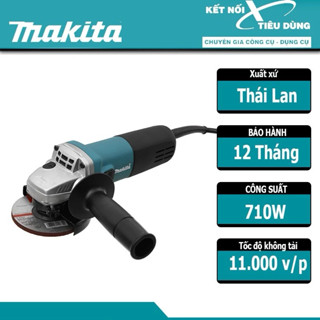 Máy mài góc cầm tay MAKITA 9556 công tắc sườn Cắt gạch, cắt sắt, cắt gỗ - 100% Lõi đồng, Siêu bền