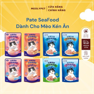 [Freeship] Pate SeaFood Creamy dành cho mèo con, mèo kén ăn thơm ngon, dinh dưỡng gói 60g