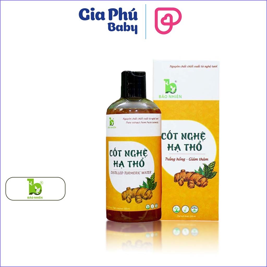 Cốt Nghệ Hạ Thổ Bảo Nhiên 330ml Giúp GIảm Thâm Cho Mẹ Sau Sinh