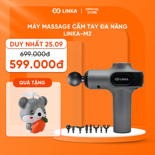 Máy Massage Cầm Tay Đa Năng LINKA M2 - Tác Động Sâu, Massage Chuyên Nghiệp, Bảo Hành 12 Tháng