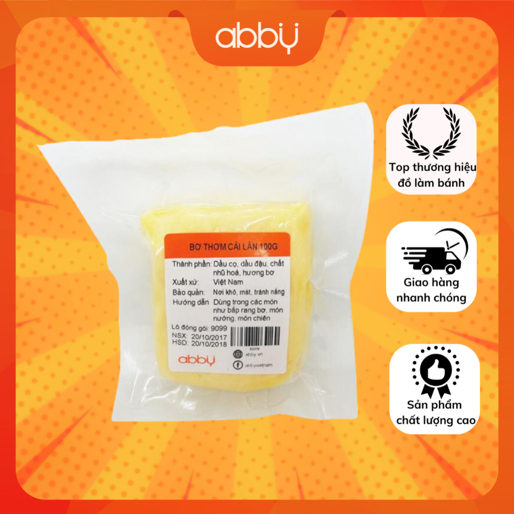 Bơ Thơm Cái Lân 100g