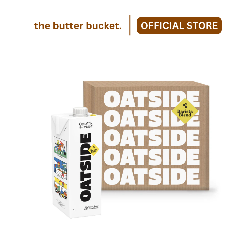 [Thùng 6] Sữa Yến Mạch OATSIDE Barista Blend Oat Milk 1L - the butter bucket