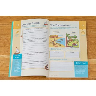 Sách Summer brain quest grade 3&4 Sách tiếng Anh rèn luyện tư duy cho bé 8 - 9 tuổi Á Châu Books