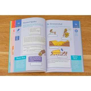 Sách Summer brain quest grade 3&4 Sách tiếng Anh rèn luyện tư duy cho bé 8 - 9 tuổi Á Châu Books