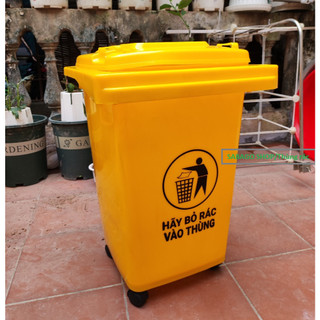 Thùng rác có bánh xe 60 lít