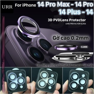 KÍNH CAMERA IPHONE 14 PRO MAX - 14 PRO - 14 PLUS - 14 MINI URR AUTOBOT 3D AR SIÊU MỎNG CHÍNH HÃNG - HÀNG CHUẨN
