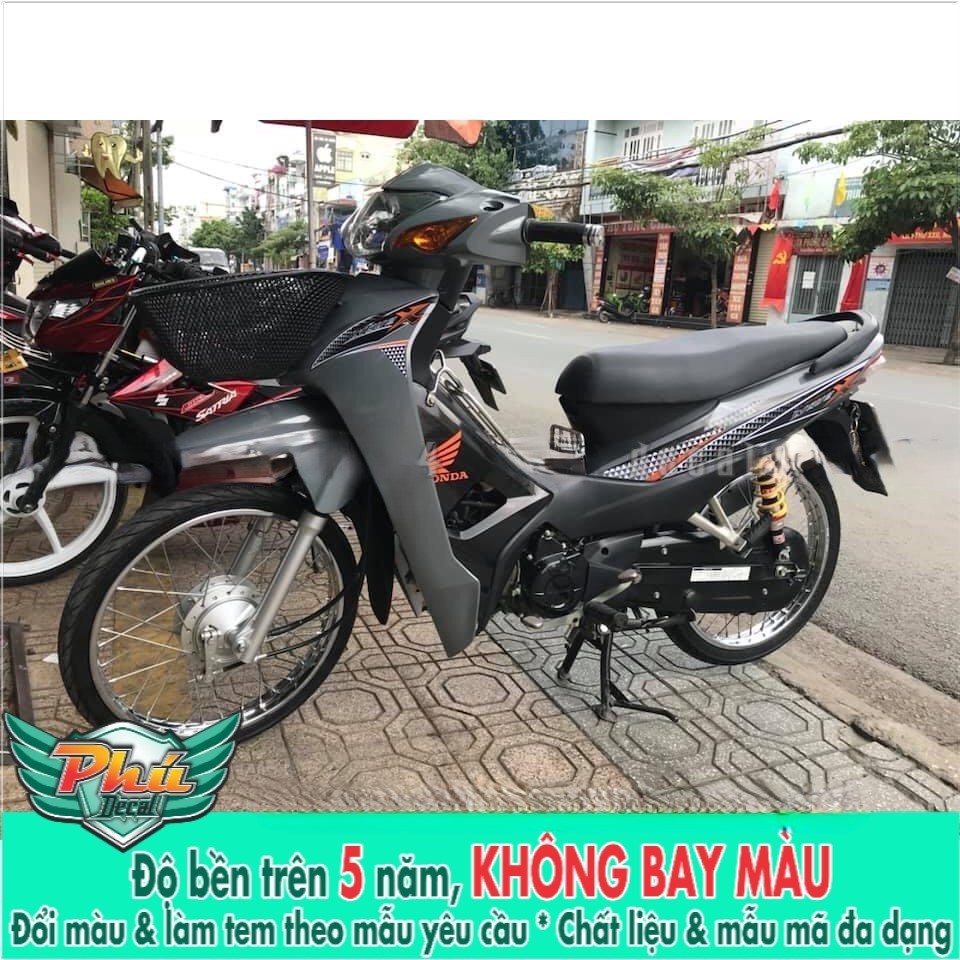 Tem rời Wave A xám xi măng (X) -1