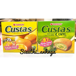 Bánh Trứng Custas Hộp 282g/279g (Nhiều Vị)