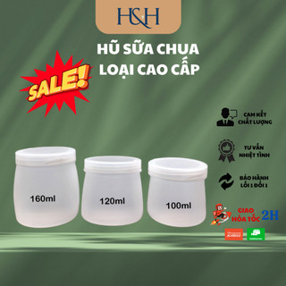 Hũ Sữa Chua Nhựa Dày, Hũ Caramen, Bánh Flan, Thực Phẩm Tiện Lợi Dày Dặn 100ml, 120ml, 160ml - Tổng Kho Hải Hạnh