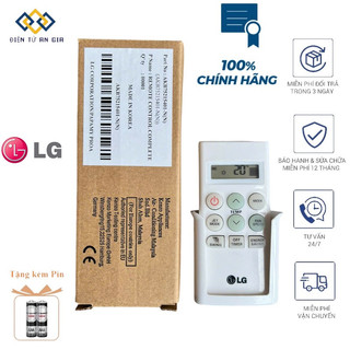  Điều khiển ĐIỀU HÒA MÁY LẠNH LG NGẮN 2 chiều MỚI Fullbox TẶNG PIN+ ĐẾ TREO