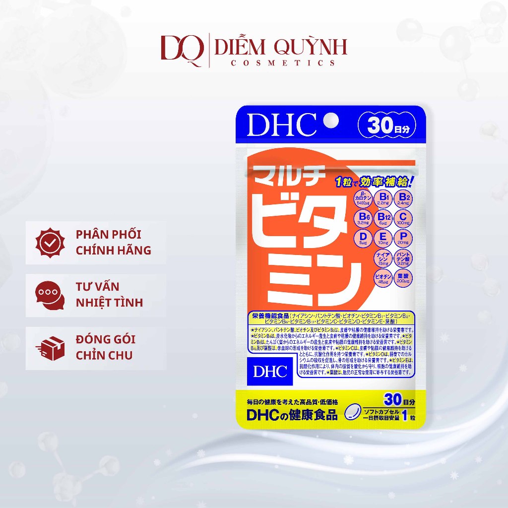 Viên uống vitamin tổng hợp DHC Nhật Bản