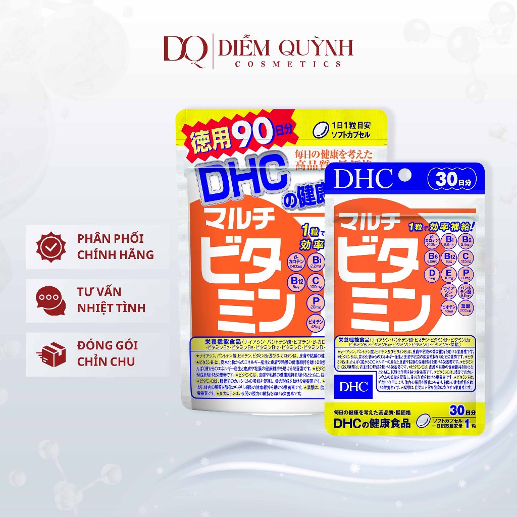 Viên uống vitamin tổng hợp DHC Nhật Bản