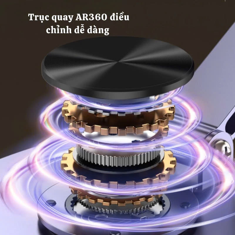 Giá Đỡ Điện Thoại Máy Tính Bảng Xoay 360 Hợp Kim Nhôm, Kệ Điện Thoại Xem Phim Livestream Gấp Gọn | BigBuy360 - bigbuy360.vn