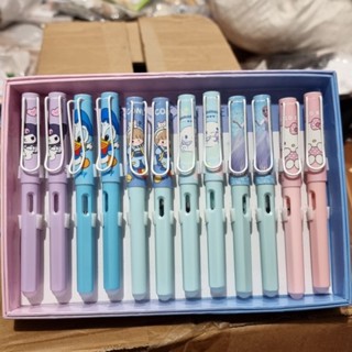 1Hộp = 12 cây bút máy tẩy được - Bút máy xóa được