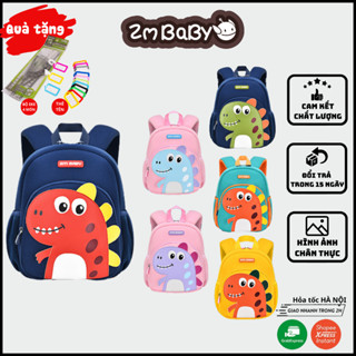  Balo cho bé trai học mầm non mẫu giáo hình khủng long ZMBABY KLNN-96 Ba lô cho bé từ 1 đến 5 tuổi 