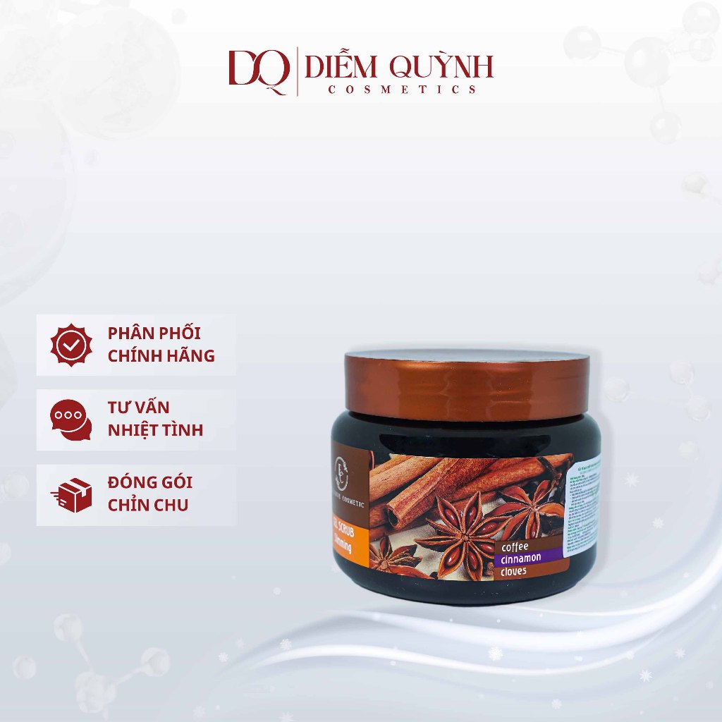 Tẩy da chết body Nga chiết xuất từ quế hồi 380ml