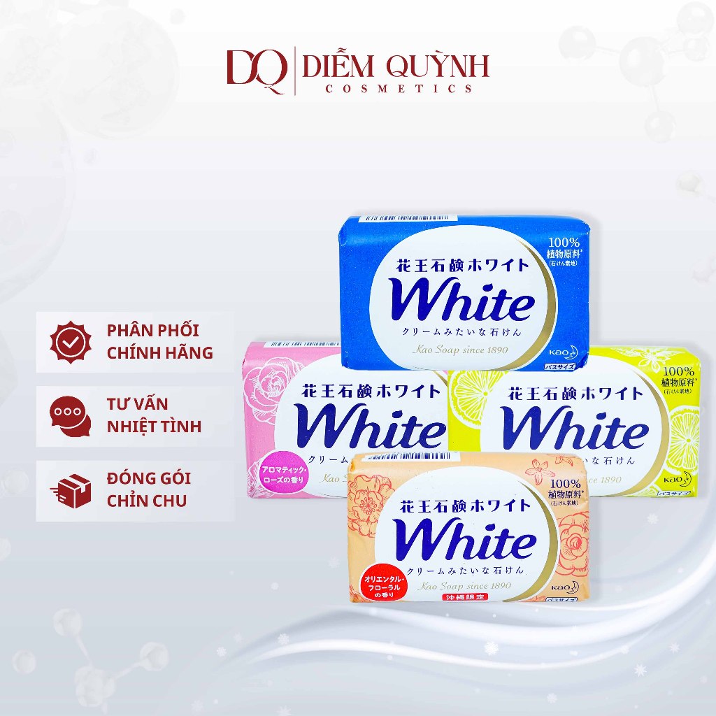 Xà phòng Kao white 130g Nhật Bản