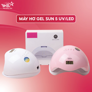 Máy hơ gel SUN 5 UV/LED tem xanh 48W 24 bóng đèn - Máy hơ móng mini dành cho học viên thực hành nail