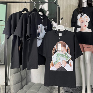 Áo thun AVLD hình in cute, áo thun unisex nam nữ form rộng chất liệu cotton 2 chiều