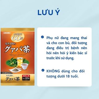 Trà ổi hỗ trợ giảm cân Orihiro