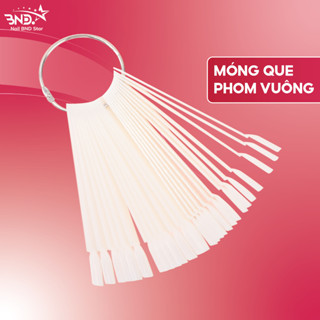 Móng que tập sơn - Móng giả tập sơn nail phom vuông 1 bịch 50 que
