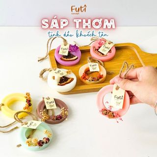 Sáp Thơm Treo Tinh Dầu Hoa Khô Treo Tủ Quần Áo Hoặc Không Gian Nhỏ