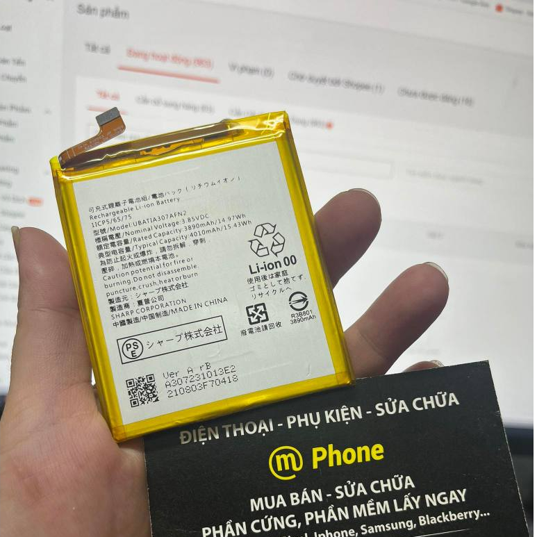 Pin điện thoại Sharp Aquos Zero 6