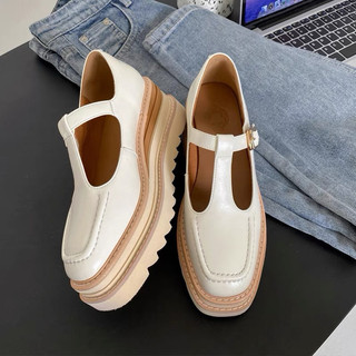 ORDER 🌼 Giày moca phối màu da bò 8cm 34-39