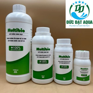 vi sinh MULTIBIO - xử lý độc tố, làm trong nước và khử mùi hôi tanh