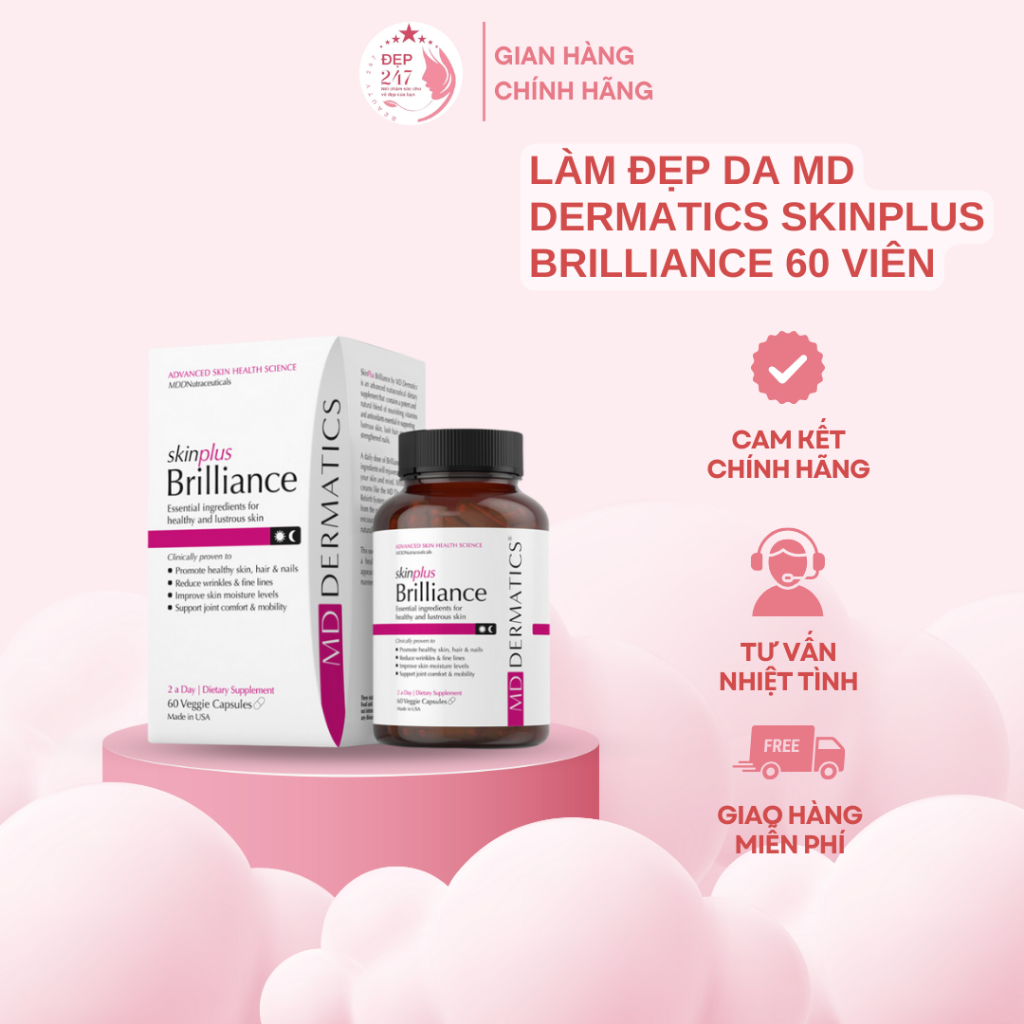 Làm đẹp da MD Dermatics SkinPlus Brilliance