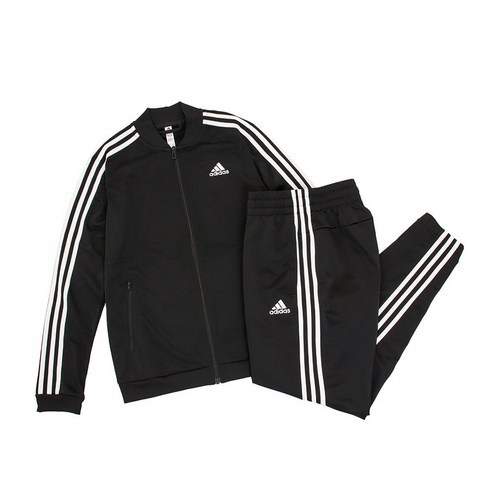 Bộ Thể Thao Nữ 3 Sọc Track Suit Màu Đen GM5534 [Hàng Chính Hãng]