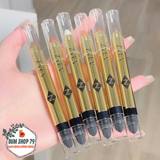 Bút Mắt Nhũ Highlight 2 Đầu Ánh Nhũ Trang Điểm Mắt, Phấn Mắt Trang Điểm 1 Đầu Màu Nhũ Và 1 Đầu Bôi