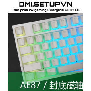 [ HOẢ TỐC ] Bàn phím cơ gaming Everglide AE87 HE | Rapid Trigger | 8000hz