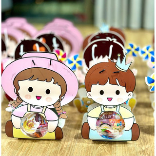 10 Túi đựng bánh Cookie (kèm đế, dây kẽm, tag và túi)