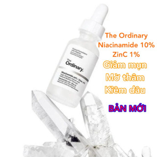 Mask tặng kèm serum trắng da giảm mụn kiềm dầu se khít lỗ chân lông làm da mịn căng bóng The Ordinary Niacinamide 30ml