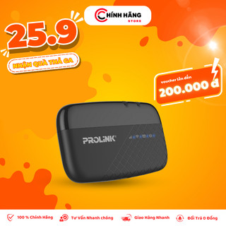 Bộ Phát Wifi Di Động 4G LTE Prolink PRT7011L - CHÍNH HÃNG STORE