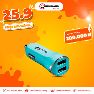 Tẩu Sạc Trên Xe Ô Tô iCore - CHÍNH HÃNG STORE
