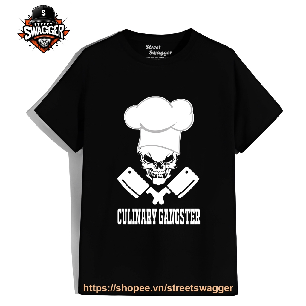 Áo thun Nam Nữ Chef Culinary Gangster Kitchen Cooking Gourmet Food