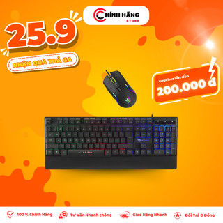 Bộ Bàn Phím Và Chuột Vi Tính Không Dây Prolink PCWM7003 - CHÍNH HÃNG STORE