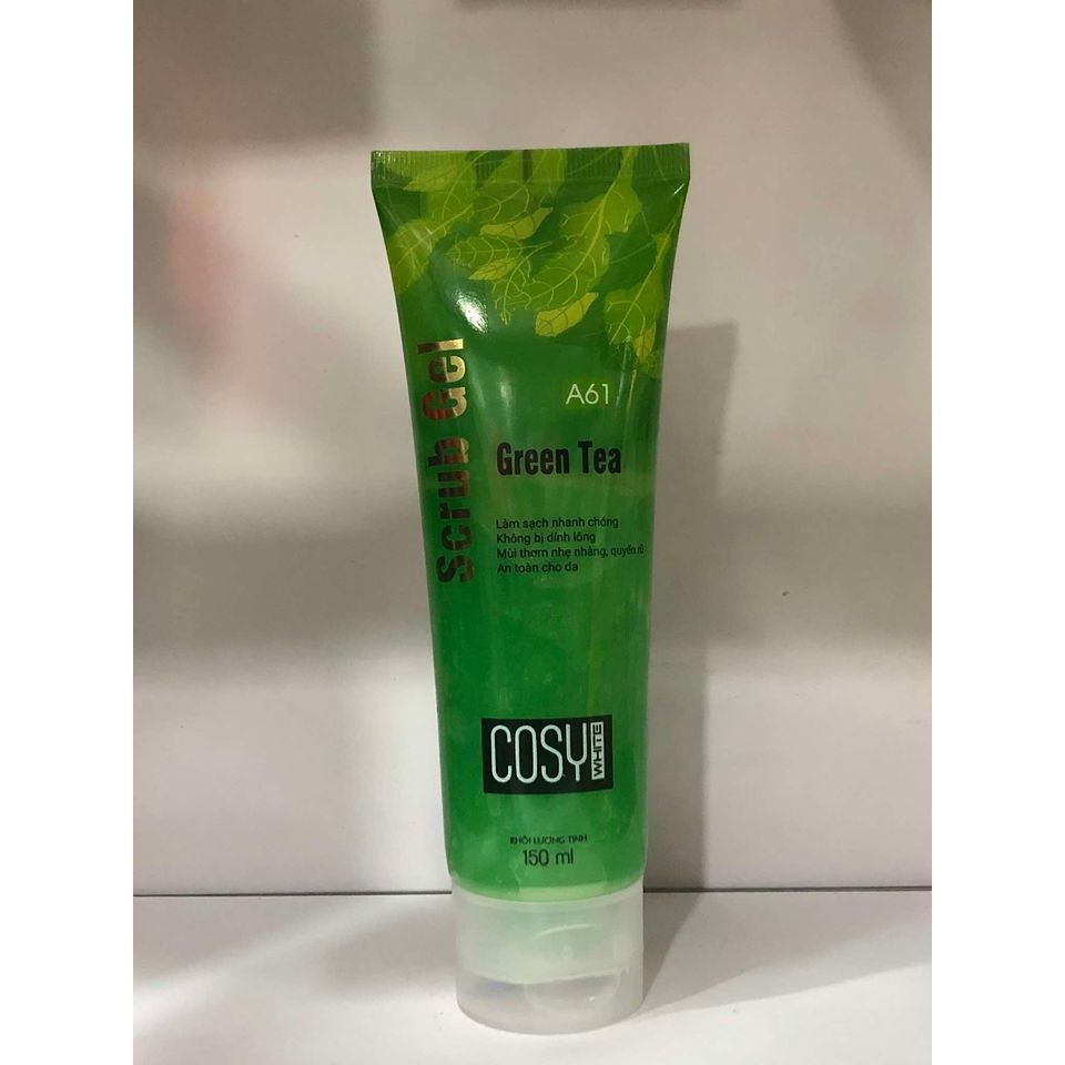 Kỳ tế bào da chết / tẩy da chết Cosy White trà xanh 150ml