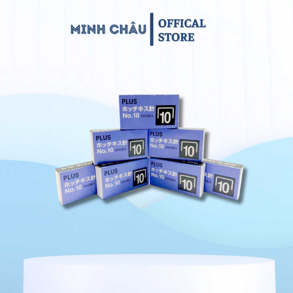Hộp đạn ghim, chân ghim số 10 Plus
