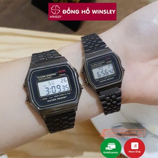 Đồng hồ điện tử nam nữ đeo tay cặp đôi WR A159 thể thao số led mặt vuông đẹp chính hãng cao cấp
