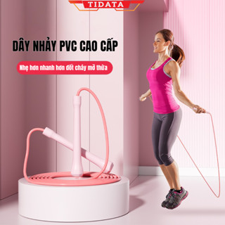 Dây nhảy tốc độ chất liệu PVC dày 6mm, hỗ trợ tập skill không bị xoắn dây - Titada