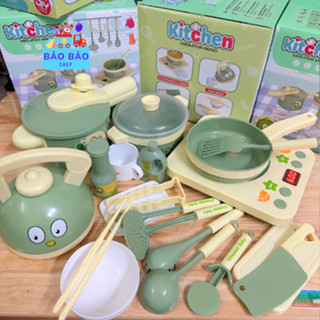   Size to  Bộ Đồ Chơi Nhà Bếp Bộ Nấu Ăn Thỏ Tím Khủng Long 20 Chi Tiết Bộ Nấu Ăn Labubu 22 chi tiết có Bếp Dùng Pin 