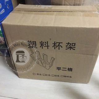 KỆ ĐỰNG LY NHỰA 2 NGĂN