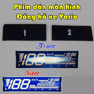{combo} phim dán màn hình đồng hồ xe vario 125 – 150 – 160 đã được cân chỉnh sẵn